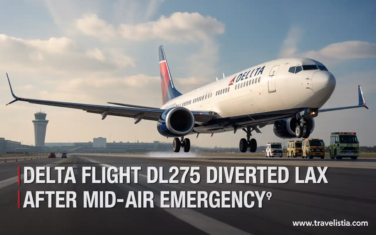 Delta Flight DL275 Diverted Lax
